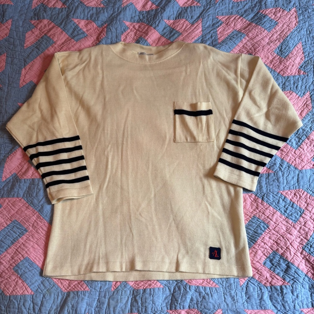 ARMOR-LUX sweater FRANCE size LARGE 100% wool